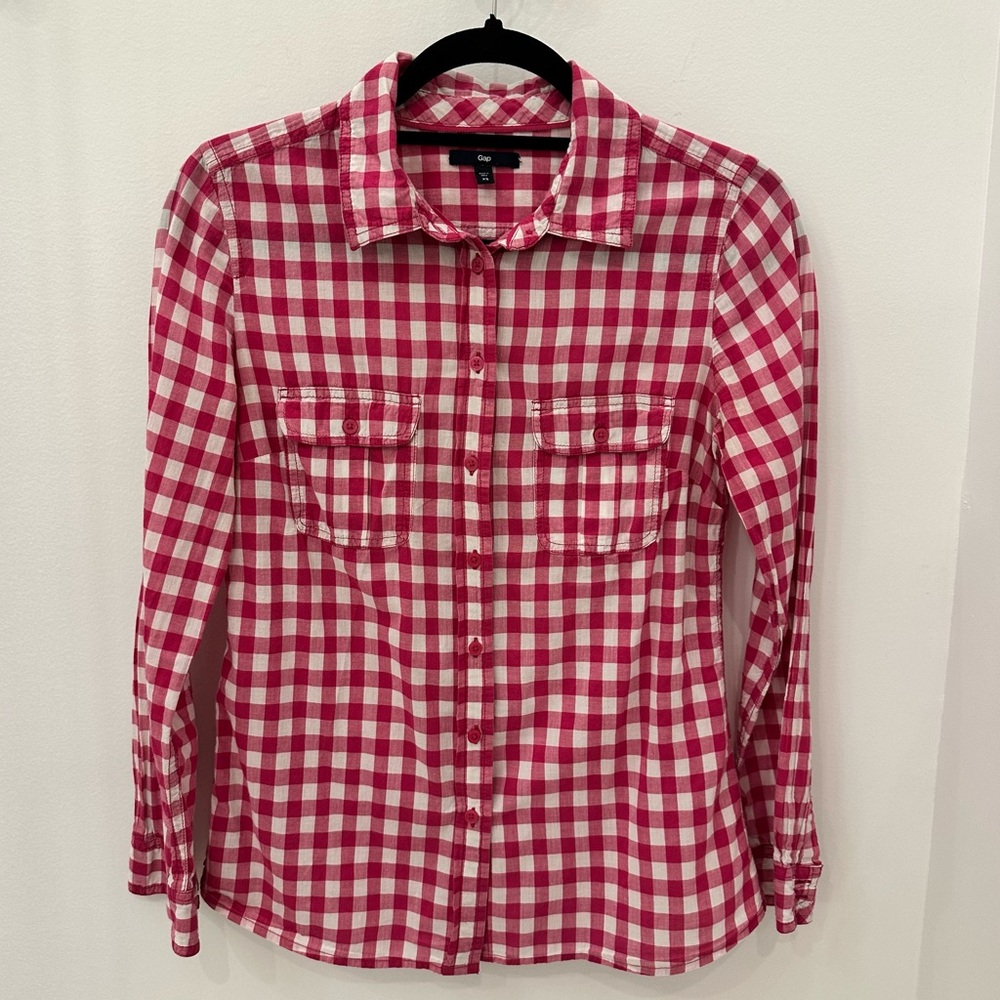 Gap gingham shirt